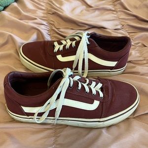 Burgundy Old-School Vans